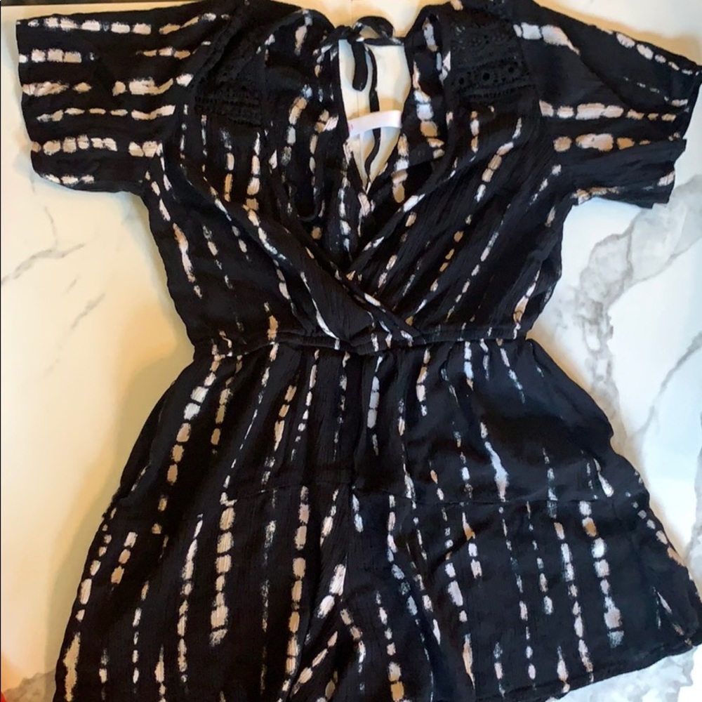 Tie die romper